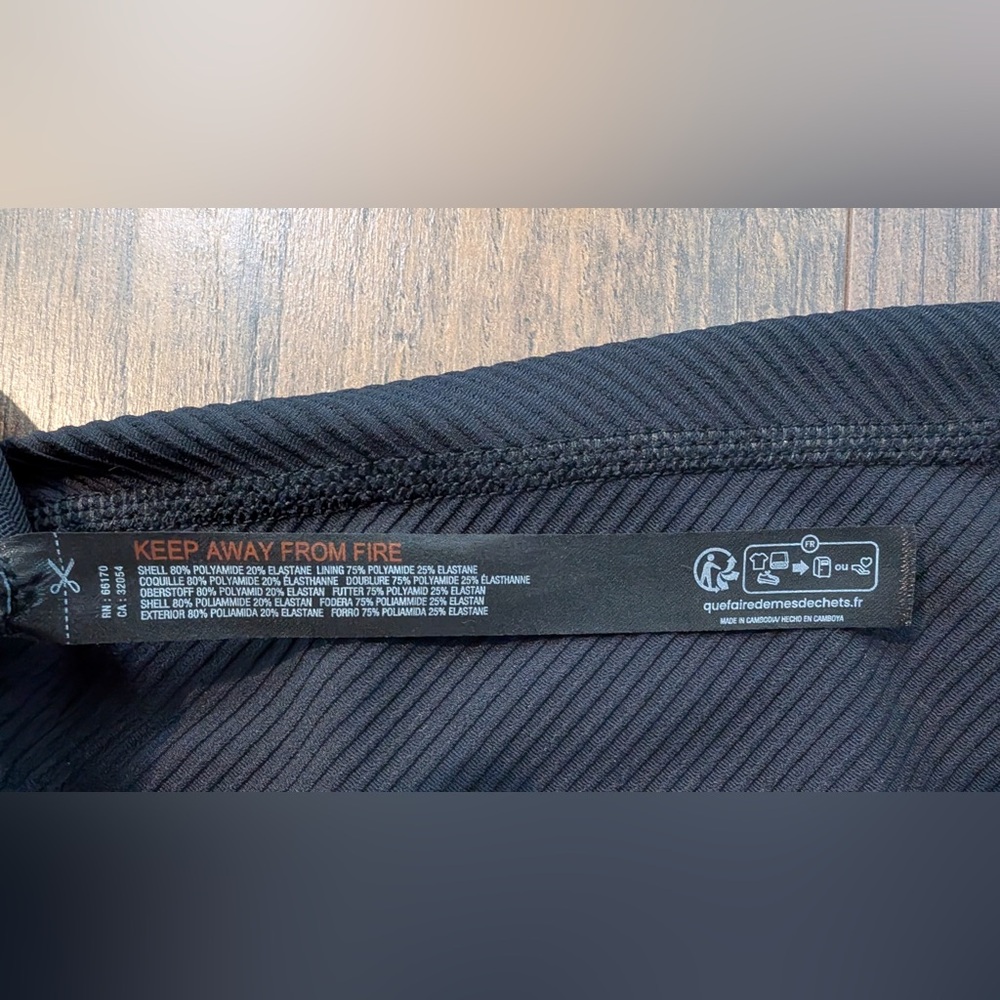 Free People Movement Ruffle Me Up Shortie Black Size XS - Picture 10 of 13